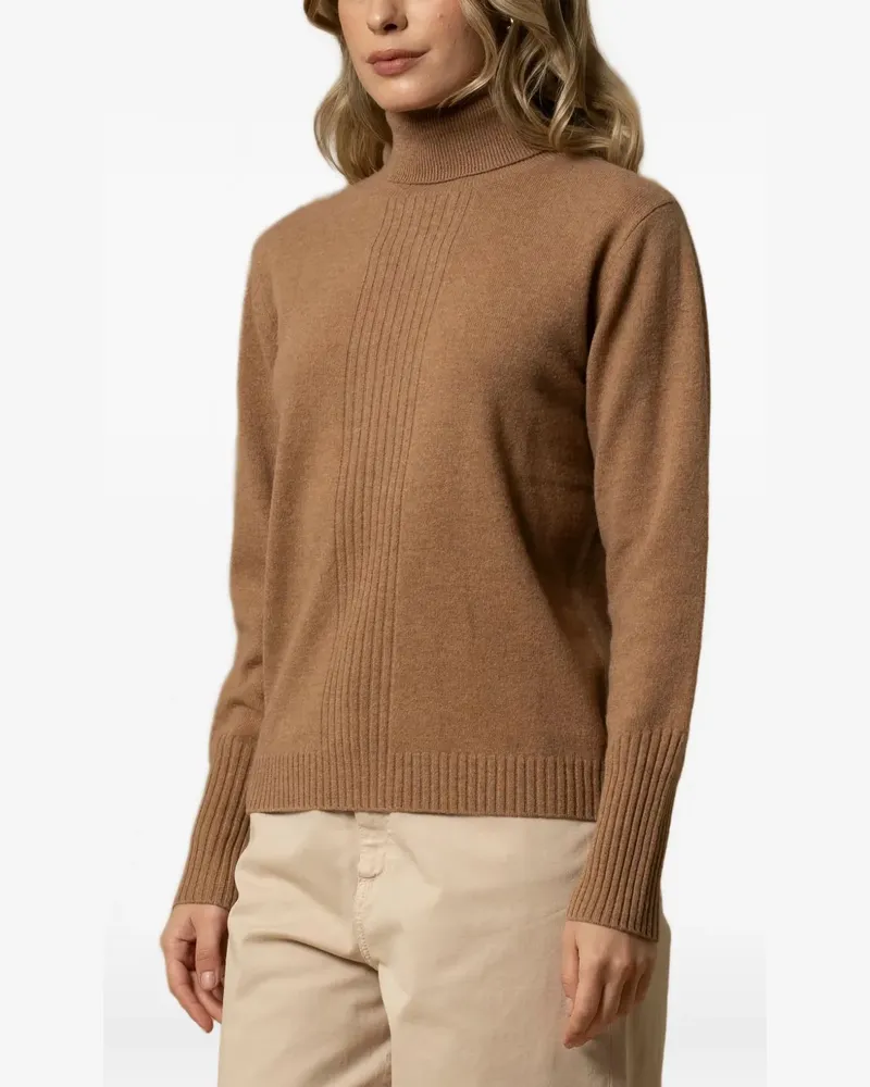 Kocca Anesio ribbed roll-neck sweater - Braun Braun