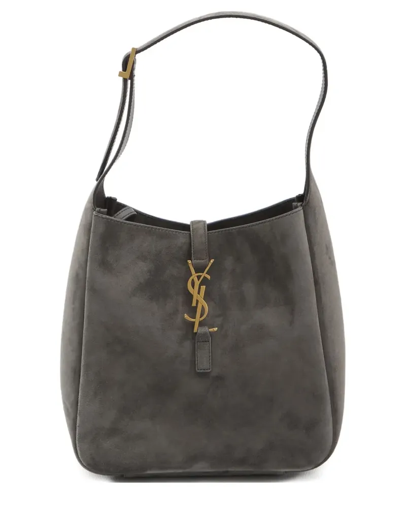 Saint Laurent small Le 5 à 7 hook closure bag - Grau Grau
