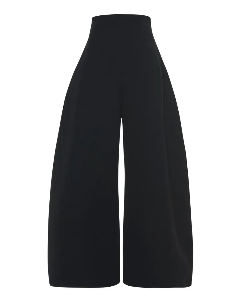 A.W.A.K.E. high-rise rounded trousers - Schwarz Schwarz