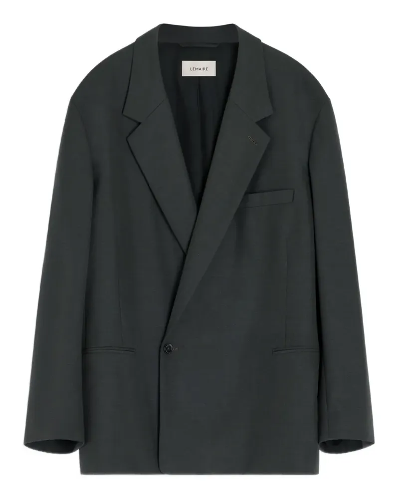 Christophe Lemaire Klassischer Blazer mit überkreuzten Trägern - Grau Grau