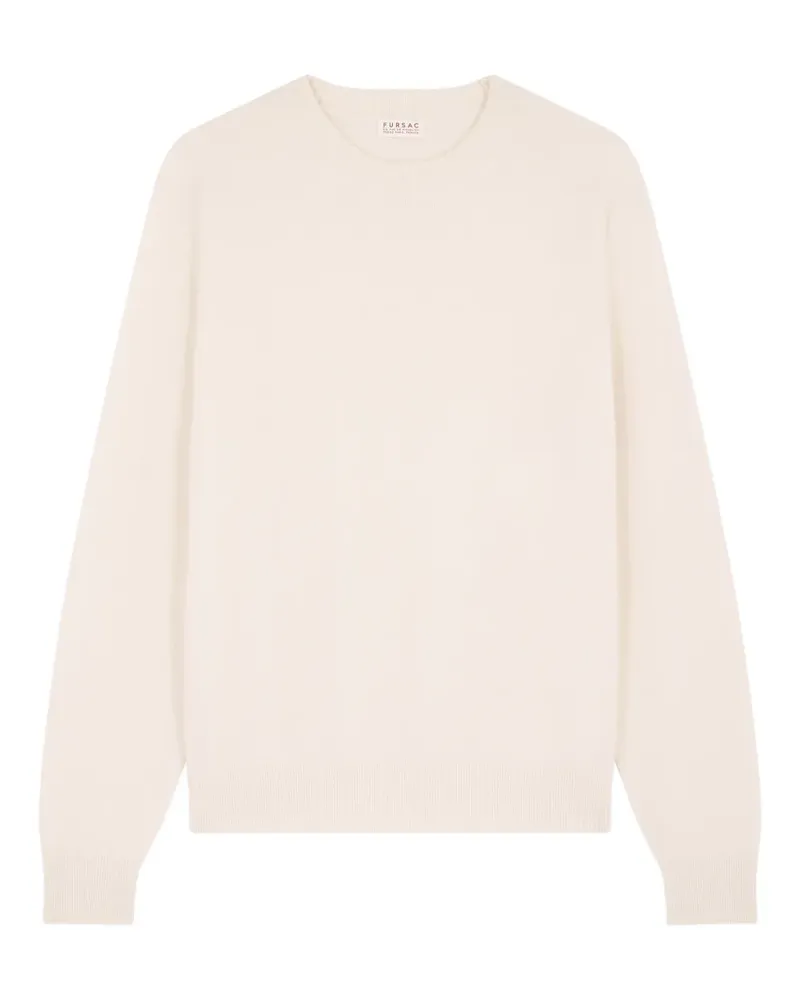 FURSAC crew-neck cashmere sweater - Nude Nude
