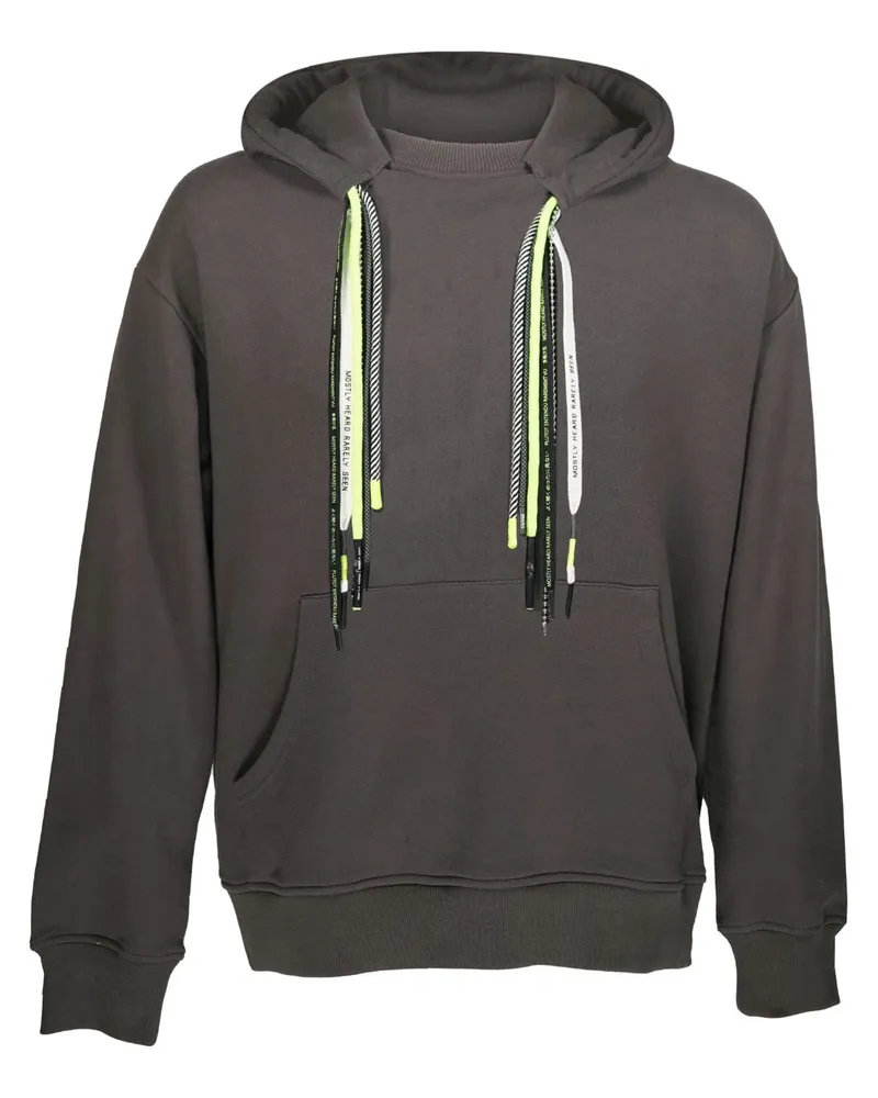 Mostly Heard Rarely Seen Kapuzenjacke mit Kontrasteinsätzen - Grau Grau