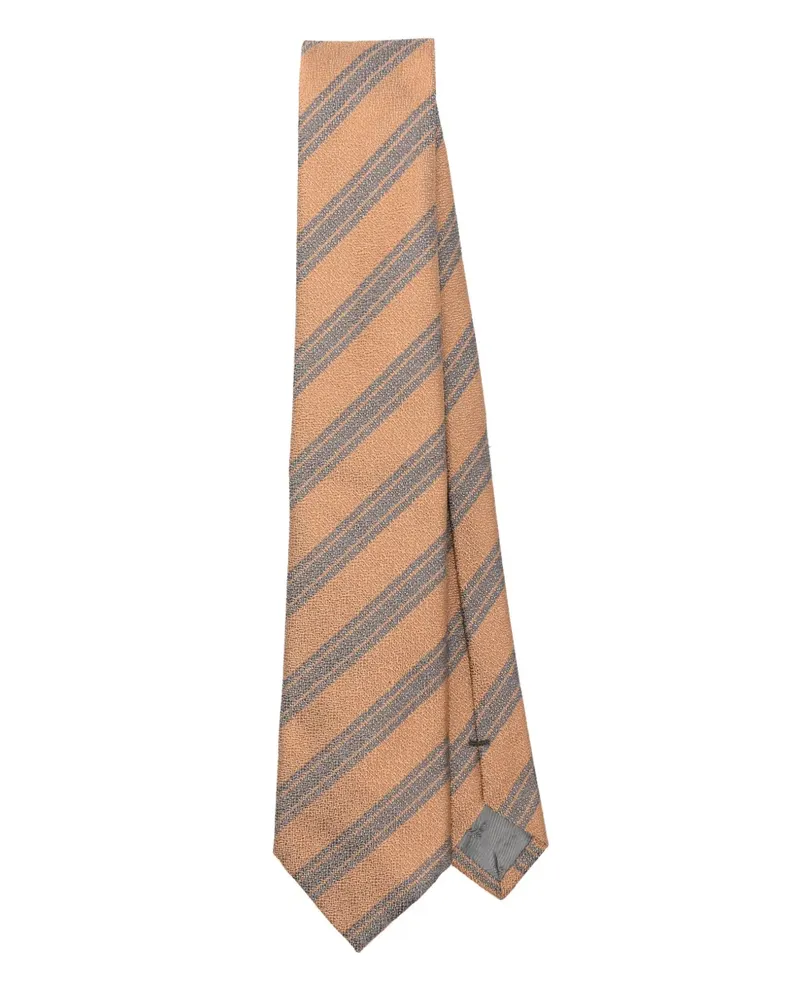 Emporio Armani Krawatte aus Seide - Orange Orange