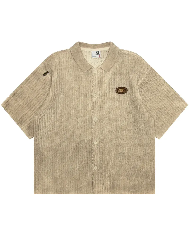 BAPE Klassisches Hemd - Nude Nude