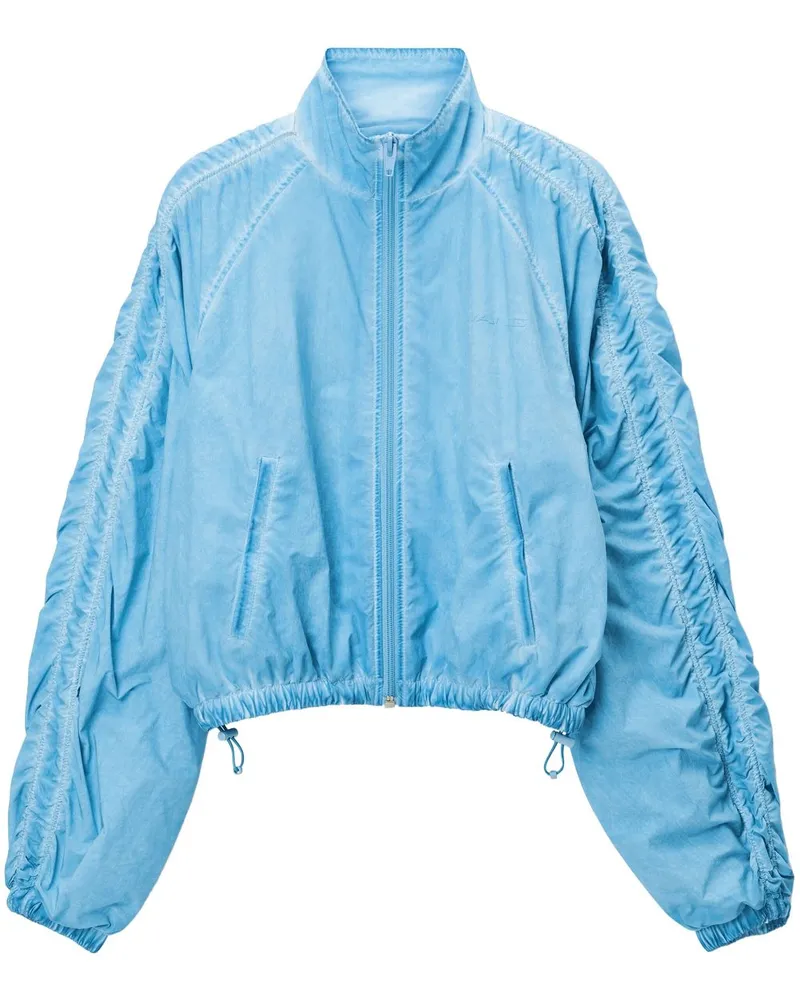 Alexander Wang Geraffte Sportjacke - Blau Blau