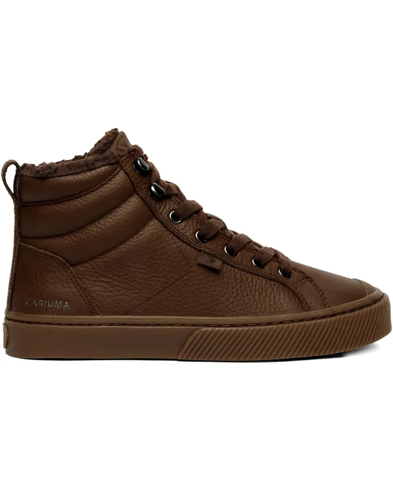 CARIUMA OCA high-top leather sneakers - Braun Braun