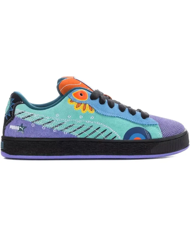 Puma Suede XL "Dia de los Muertos Pack - Mint" Sneakers - Grau Grau