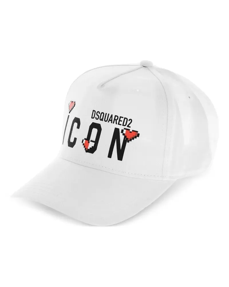 Dsquared2 Icon baseball cap - Weiß Weiß