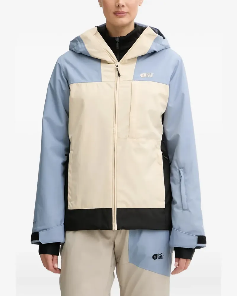 Picture Seakrest hooded colour-block ski jacket - Blau Blau