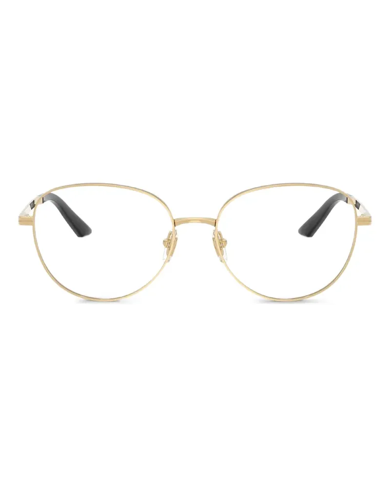 Versace oval-frame glasses - Gold Gold