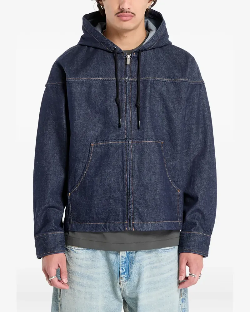 Calvin Klein Kapuzenjacke mit Reißverschluss - Blau Blau