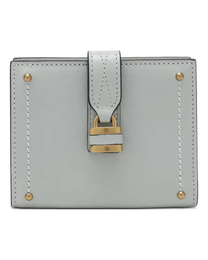 Chloé Paddington Portemonnaie mit Schloss - Blau Blau