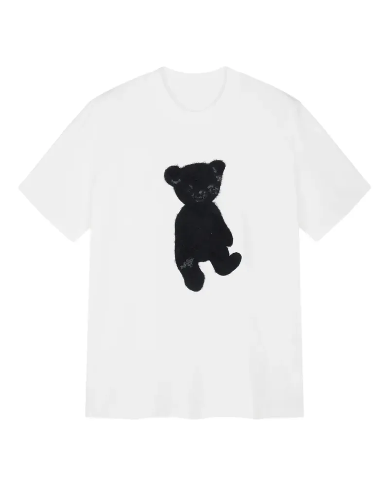JNBY T-Shirt mit Teddy - Weiß Weiß