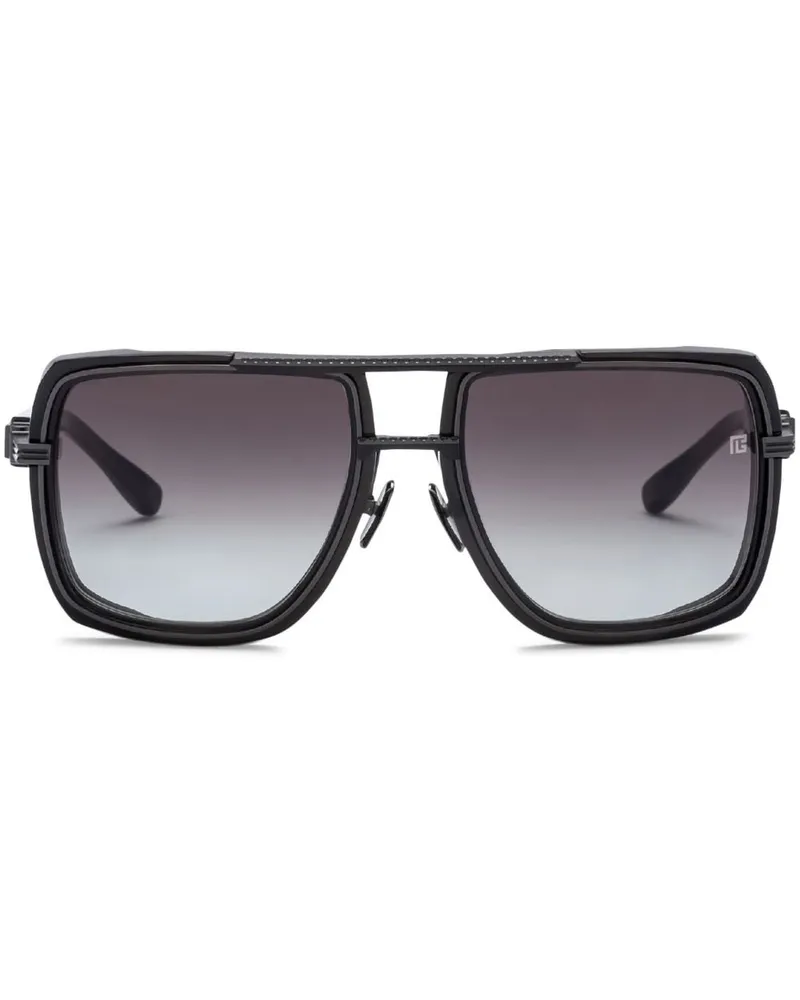 Balmain Nor Pilotenbrille - Schwarz Schwarz