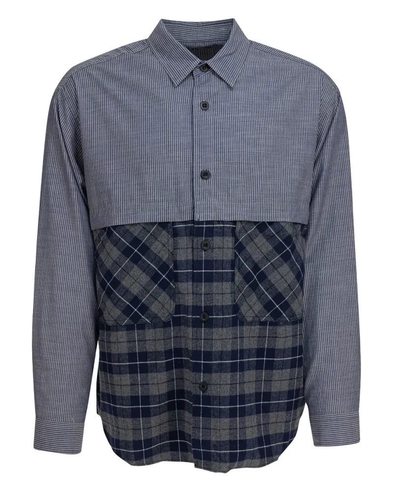 Comme des Garçons Hemd mit Brusttaschen - Blau Blau