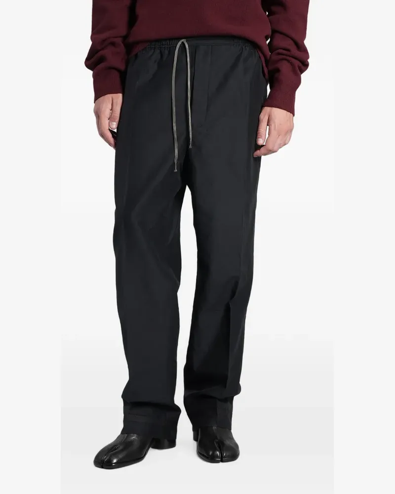 Maison Margiela cotton drawstring trousers - Blau Blau