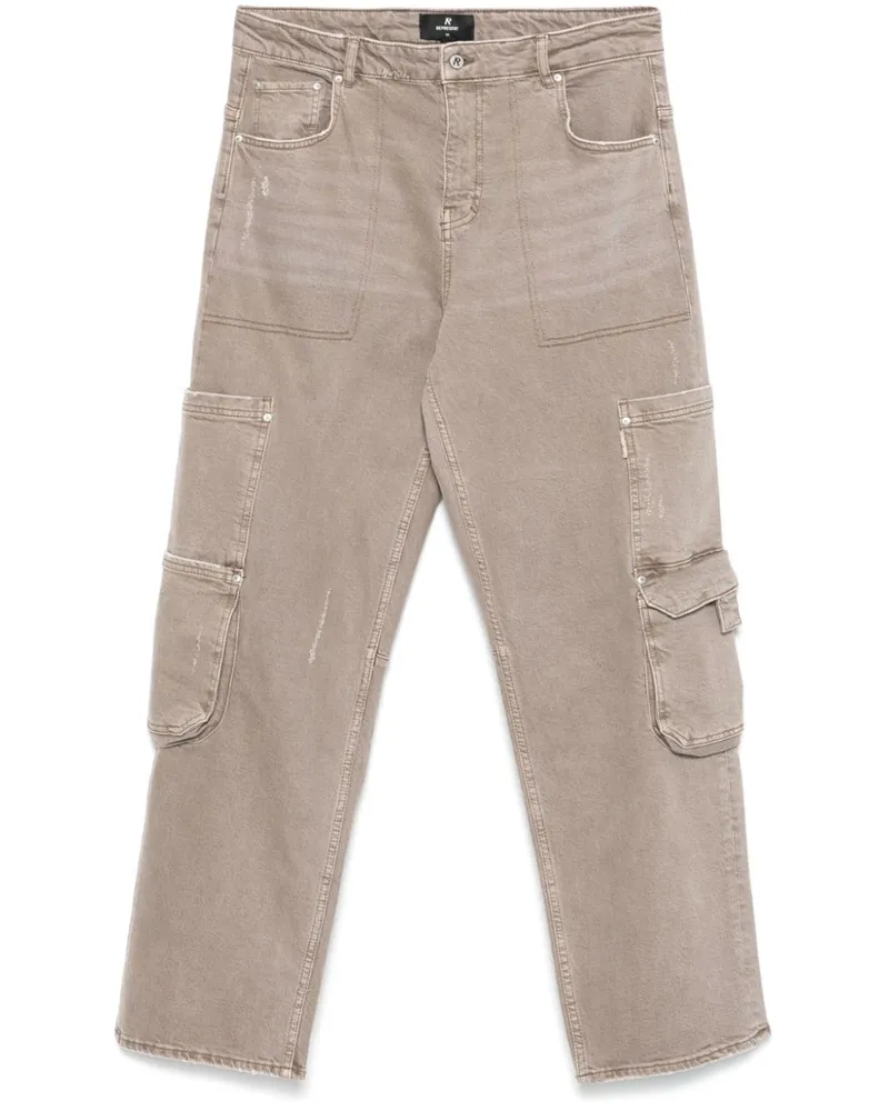 REPRESENT R3 Workshop Jeans - Grau Grau