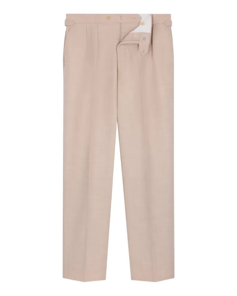 FURSAC Hose mit Bundfalten - Nude Nude