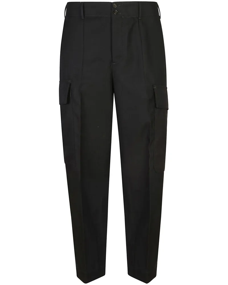 PT TORINO Hose mit Tapered-Bein - Schwarz Schwarz