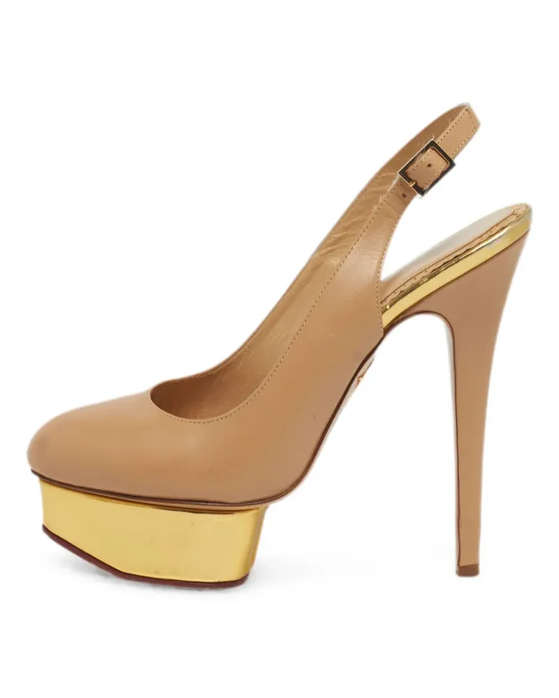 Charlotte Olympia Dolly pumps - Nude Nude