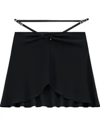 Courrèges Ellipse Minirock Schwarz