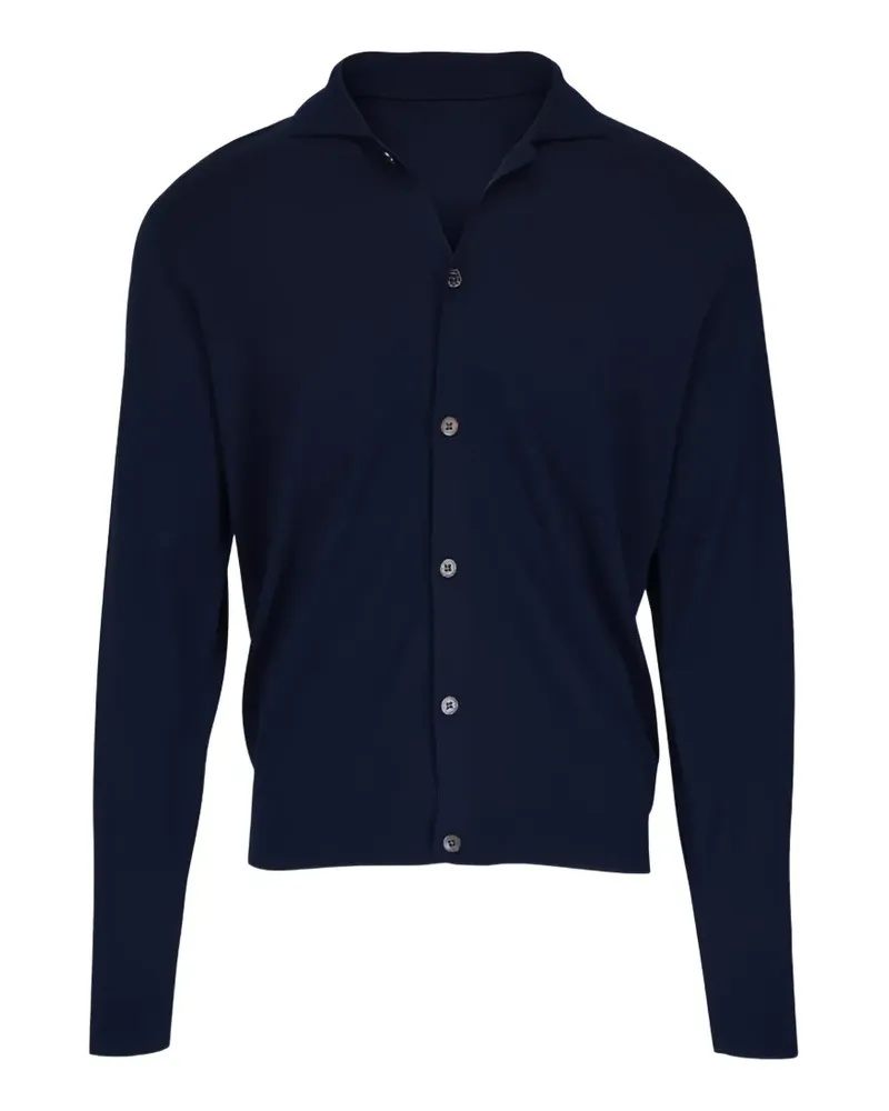 Peter Millar Southport buttoned knitwear - Blau Blau