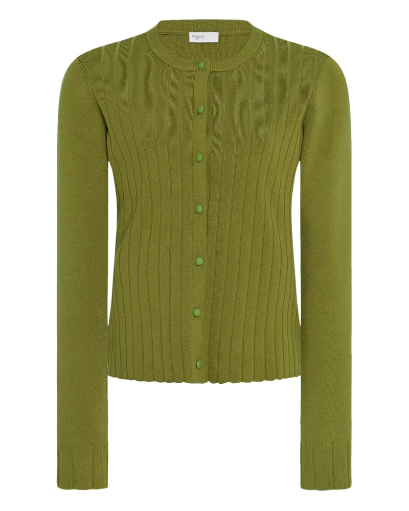 Rosetta Getty Gerippter Cardigan - Grün Grün