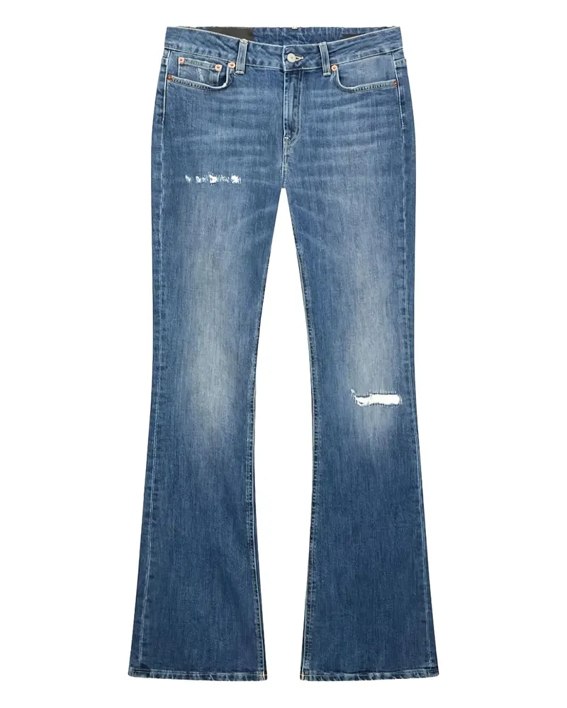Dondup Newlola Jeans im Distressed-Look - Blau Blau