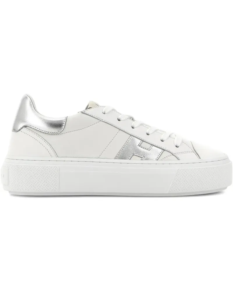 Hogan H705 Plateau-Sneakers - Weiß Weiß