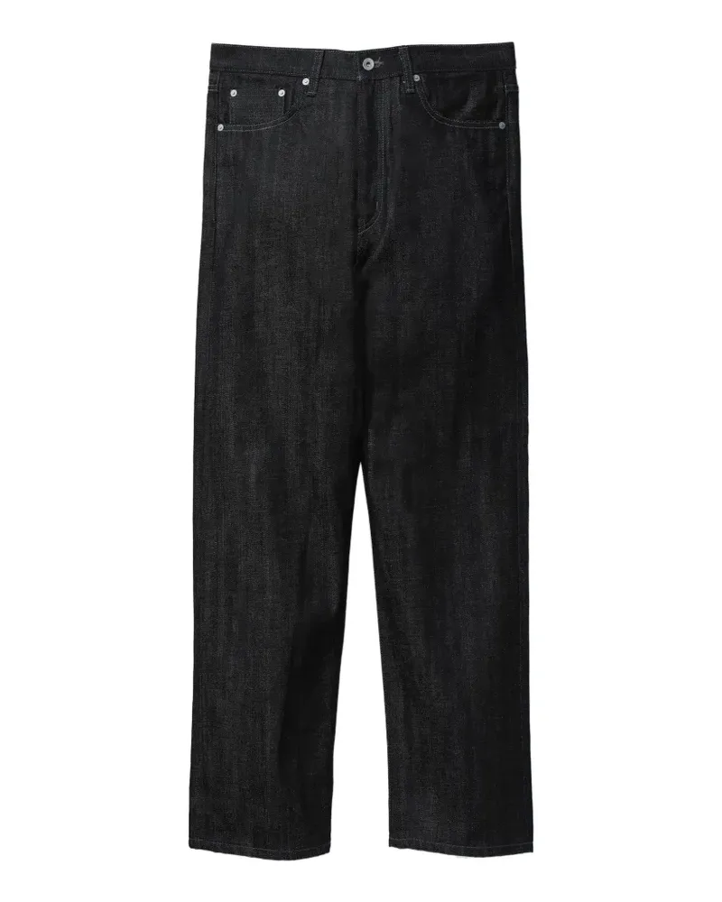 Neighborhood Rigid Straight-Leg-Jeans - Schwarz Schwarz
