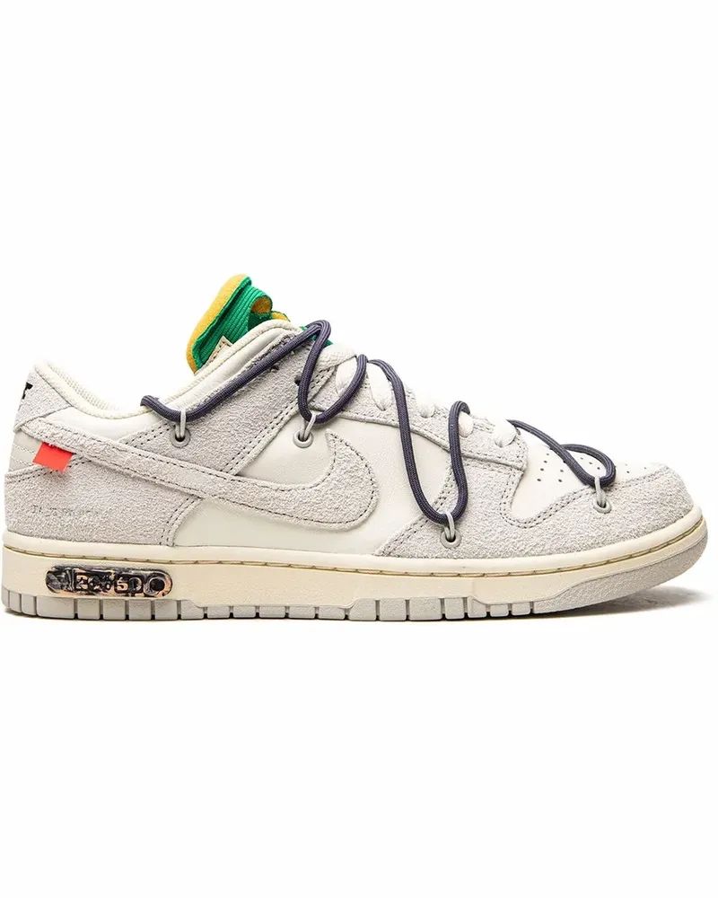 Nike x Off-White Dunk Low Lot 20 of 50 Sneakers - Nude Nude
