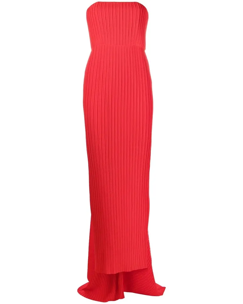 Solace London Schulterfreies Kleid - Rot Rot