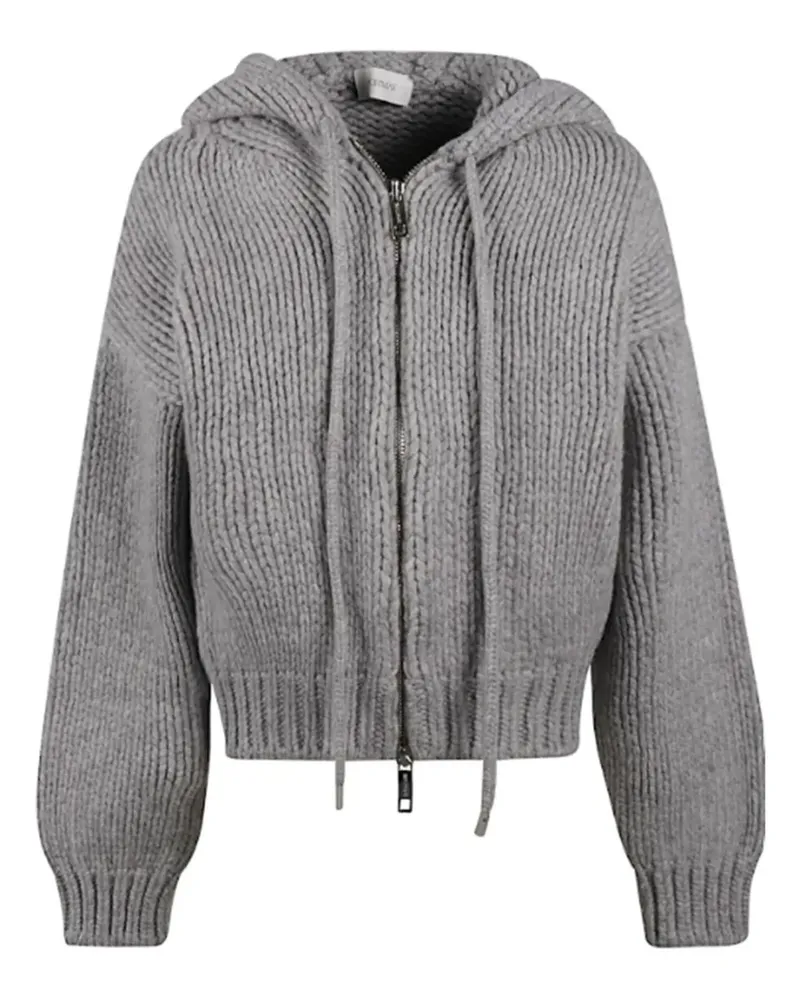 SPORTMAX Kapuzenjacke mit Reißverschluss - Grau Grau