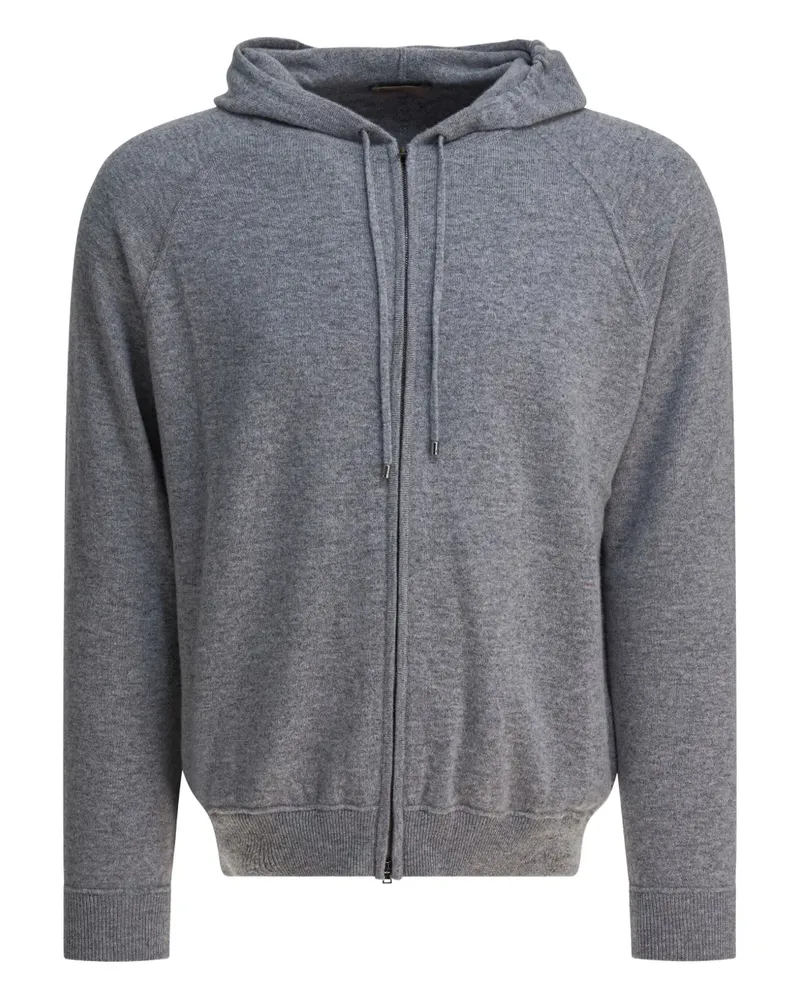 Herno Hoodie mit Kapuze - Grau Grau
