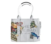 Großer The Tote Tote Bag mit Patch - Grau