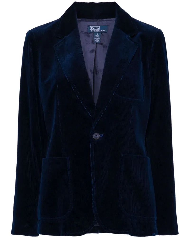 Ralph Lauren Sakko aus Cord - Blau Blau