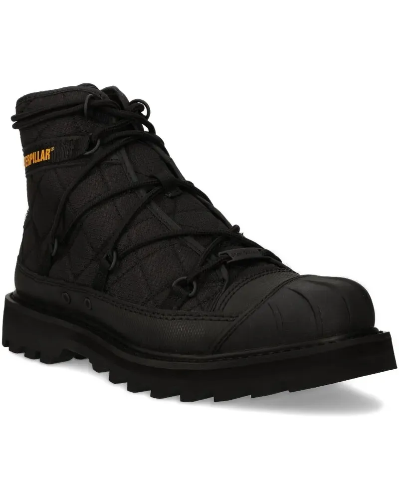 Caterpillar Footwear Gesteppte Schnürstiefel - Schwarz Schwarz