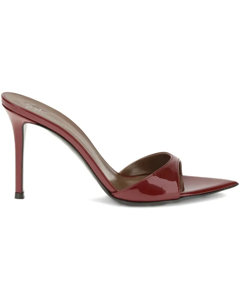 Giuseppe Zanotti Stiletto-Sandalen mit spitzer Kappe 90mm - Rot Rot