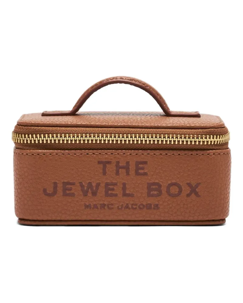 Marc Jacobs The Jewel Schmuckschatulle mit Reißverschluss - Braun Braun