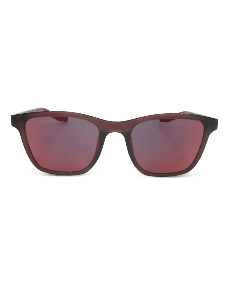 Nike Stint Sonnenbrille mit eckigem Gestell - Braun Braun