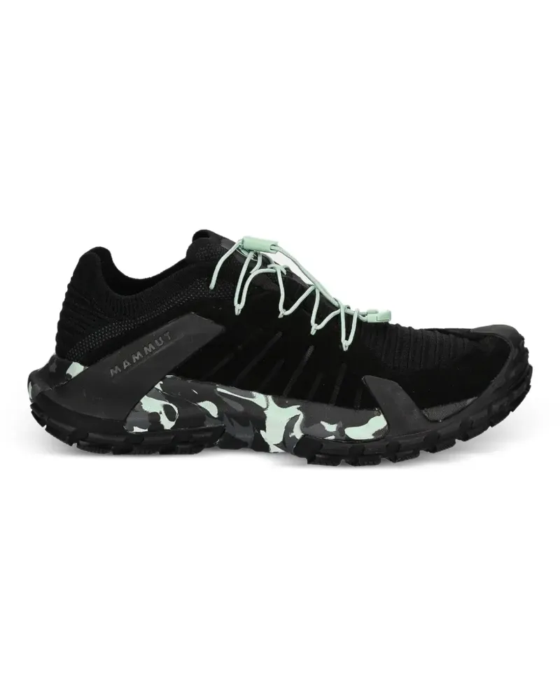 Mammut camouflage lace-up footwear - Schwarz Schwarz