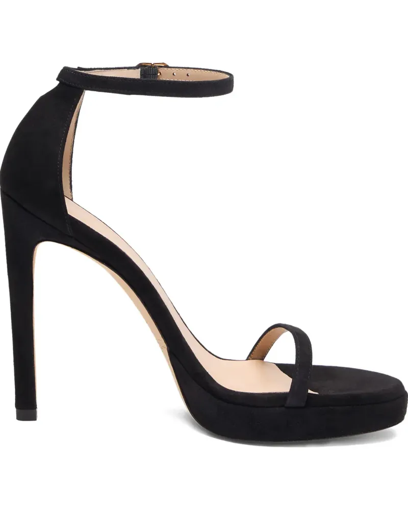Stuart Weitzman 120mm Nudist Disco sandals - Schwarz Schwarz
