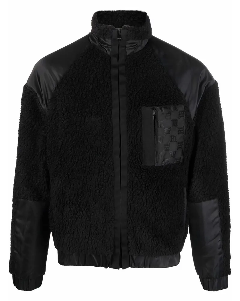 MISBHV Teddy Monogram Jacke Schwarz