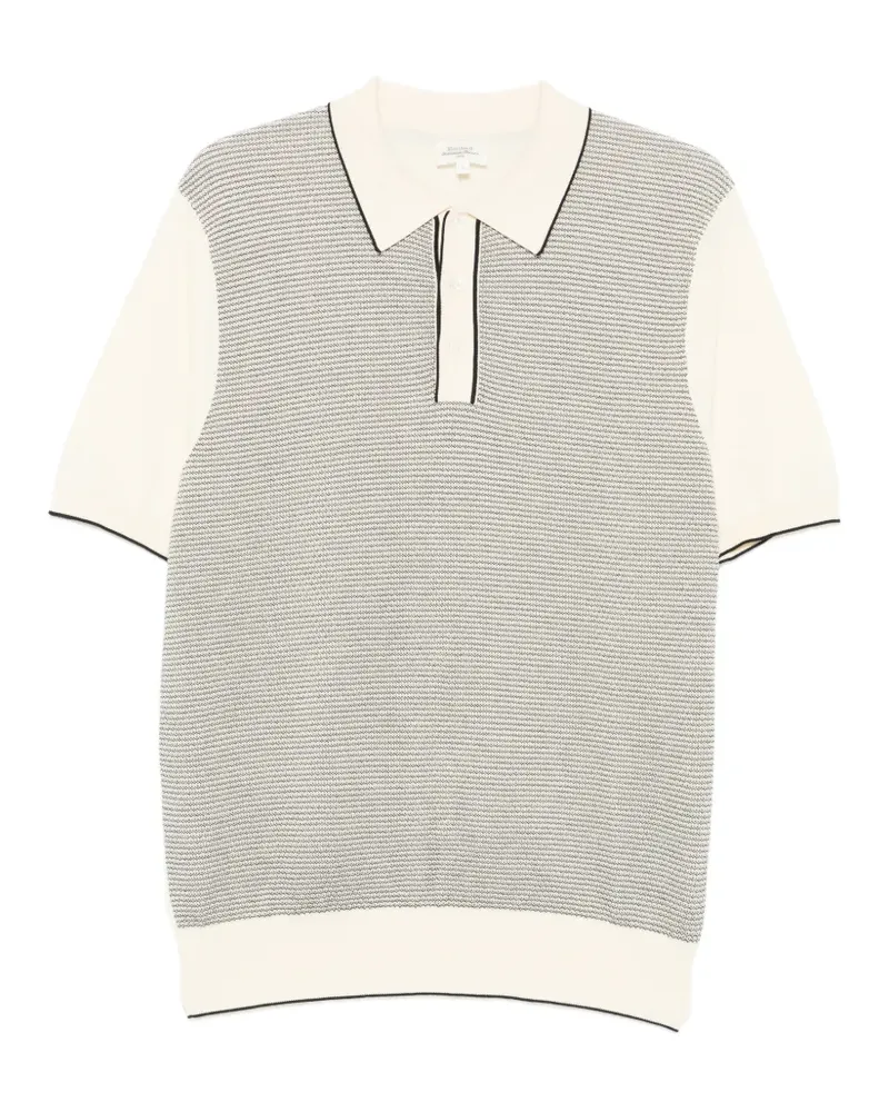 Hartford Gestricktes Poloshirt - Nude Nude