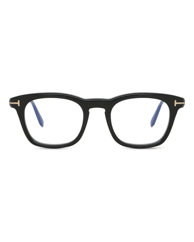 Tom Ford Brille mit eckigem Gestell - Schwarz Schwarz