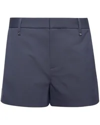 Dion Lee Klassische Shorts mit Nieten Grau