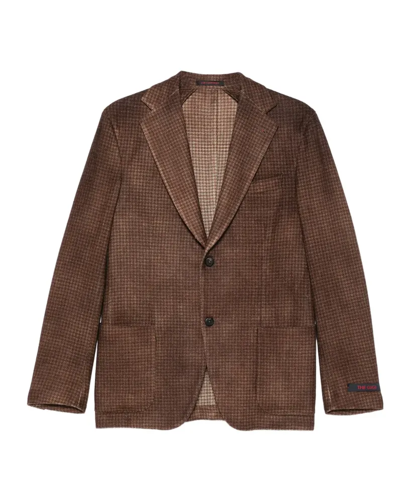 The Gigi Jacke mit fallendem Revers - Braun Braun