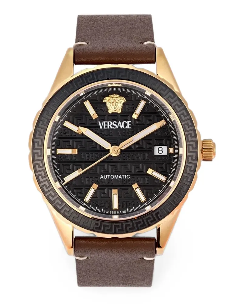 Versace Greca 42mm watch - Schwarz Schwarz