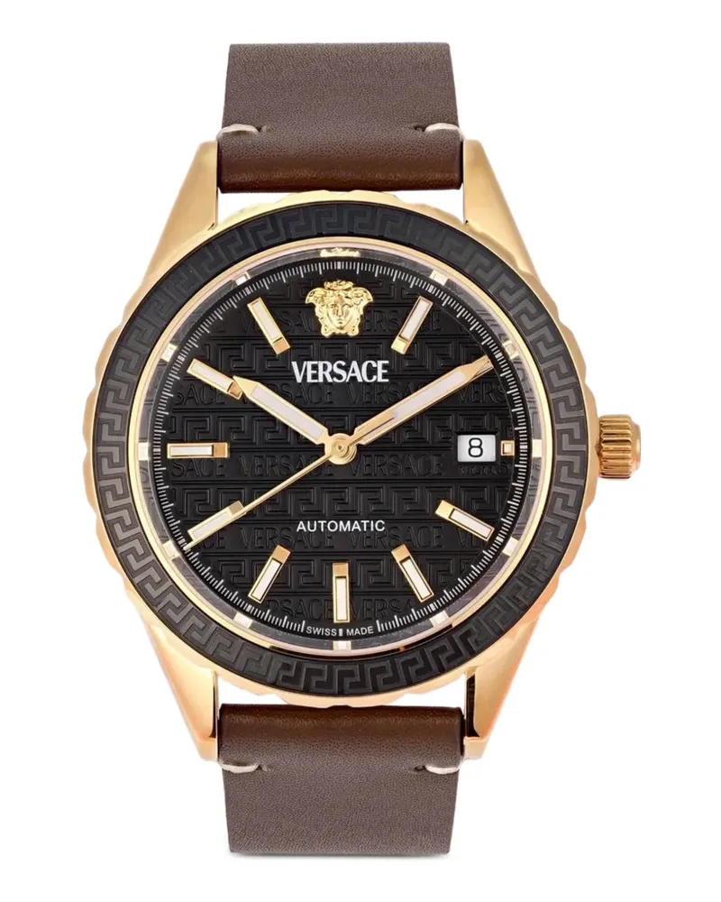 Versace Greca 42mm watch - Schwarz Schwarz