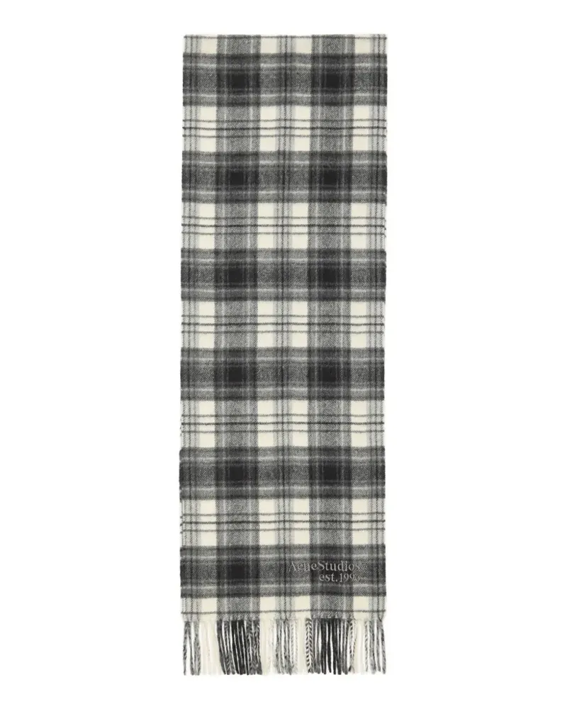 Acne Studios Schal aus Kaschmir - Schwarz Schwarz